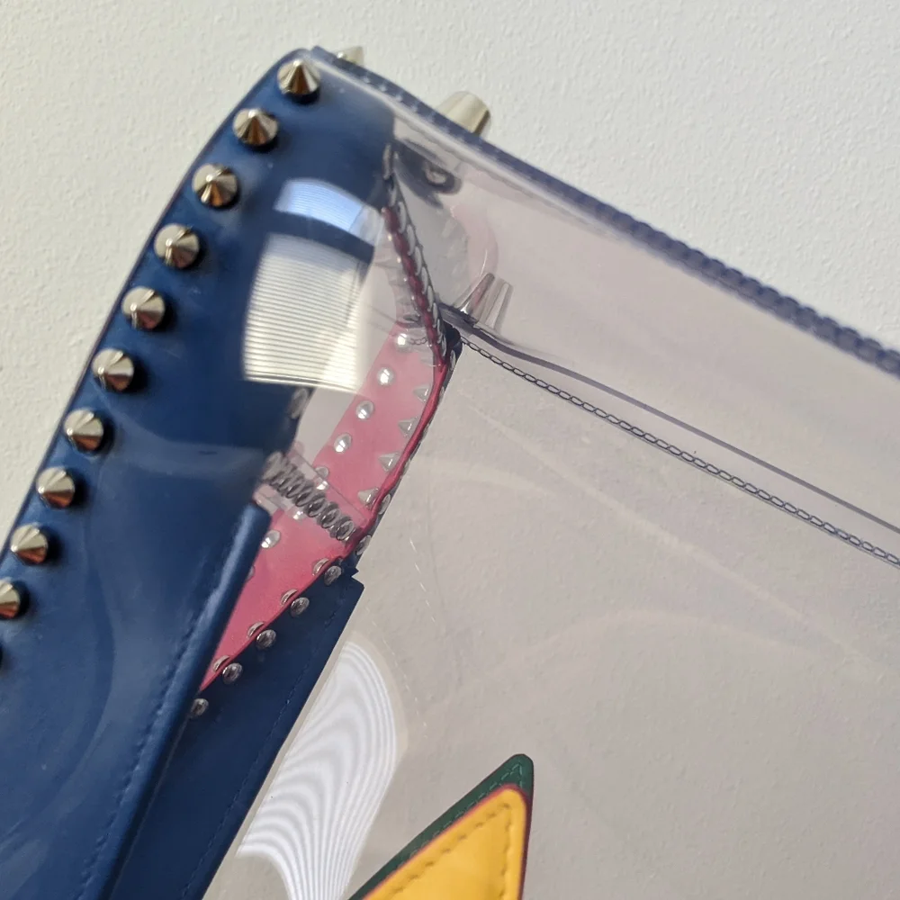 Christian Louboutin Paloma Clear PVC Bag